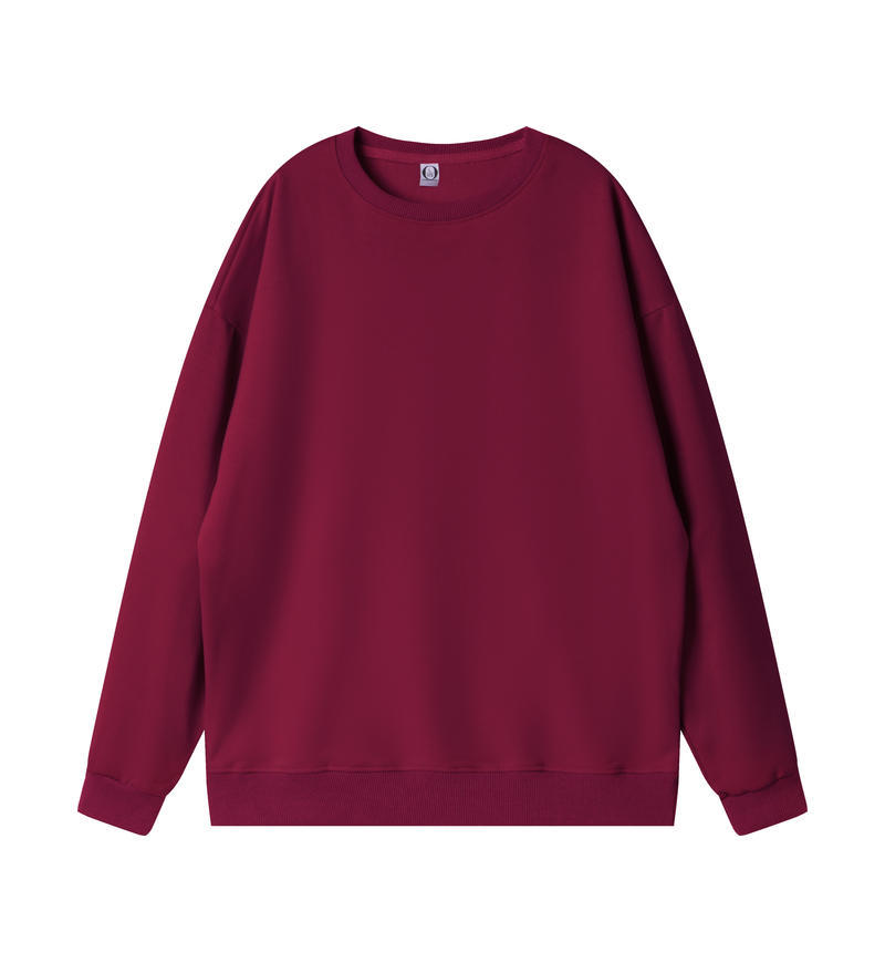 Customize Crewneck Sweatshirt  Wine Red